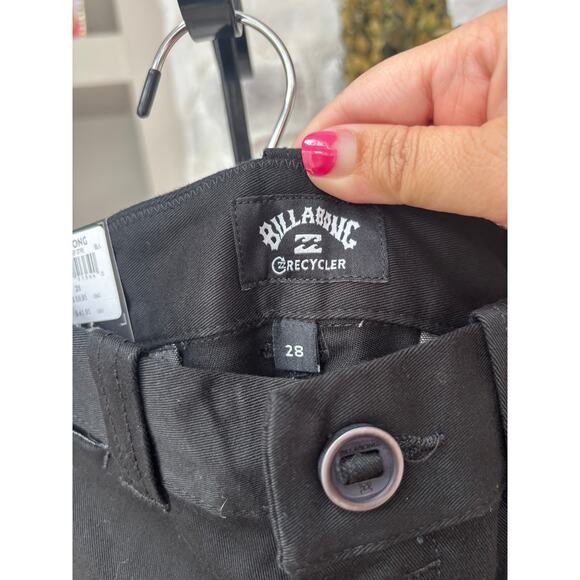 Billabong Men's Black Carter Chino Pants Size 28 - Picture 7 of 8